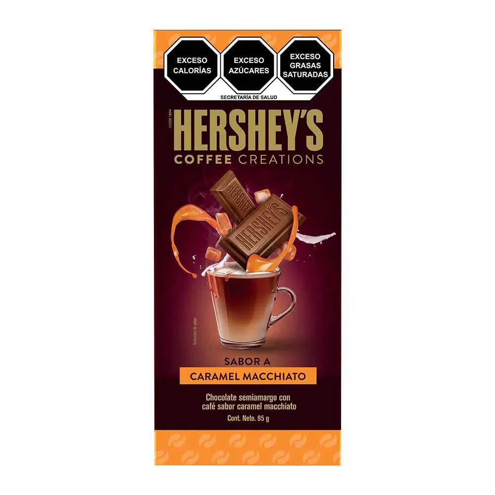 HERSHEY'S COFFEE CREATIONS barra Caramel Macchiato 95g